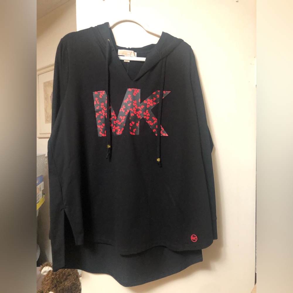 Michael Kors lightweight hooded top